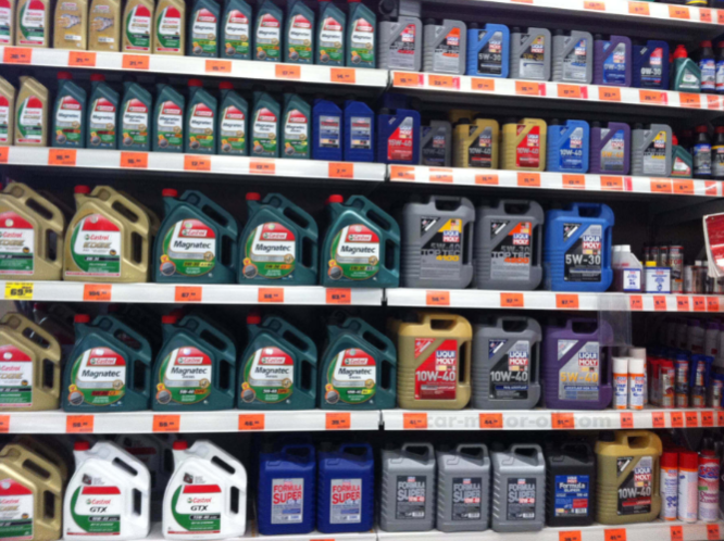 wall of oil
